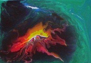 volcanic island 5x7